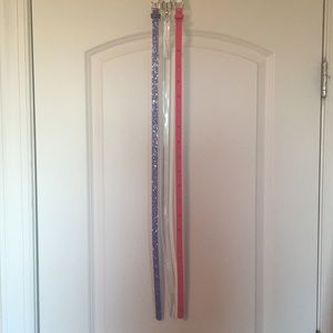 3 pack combo kids sparkly belts.
